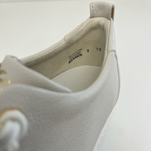 Paul Green Faye Platform Sneakers Ivory Leather Chunky Lace Up Women 11.5 NWOB - Picture 12 of 15